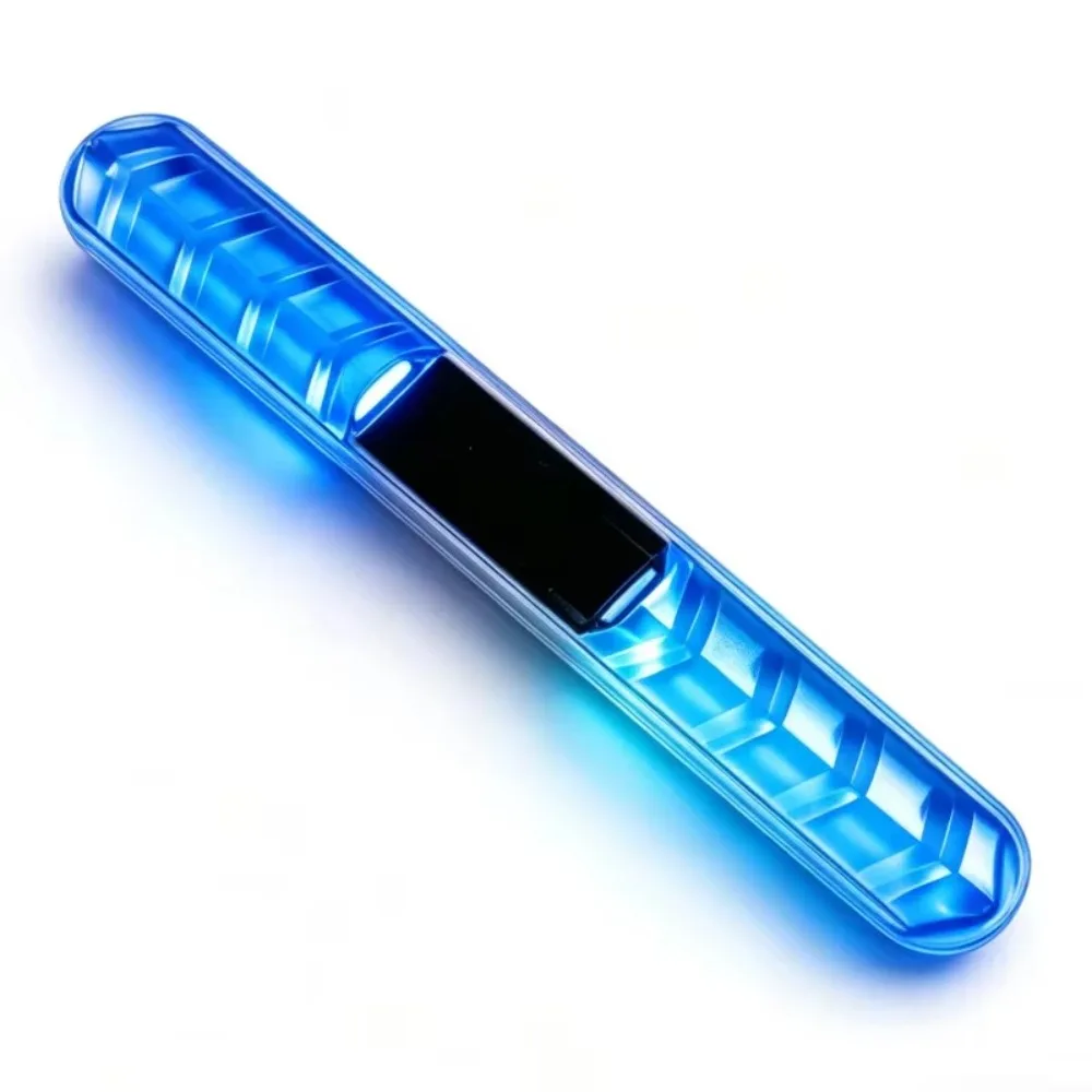 Solar Powered Solar LED Strobe Flash Light Colorful Dynamic Anti-scratch Motorcycle Decorative Lamp LED Flashing Self-adhesive