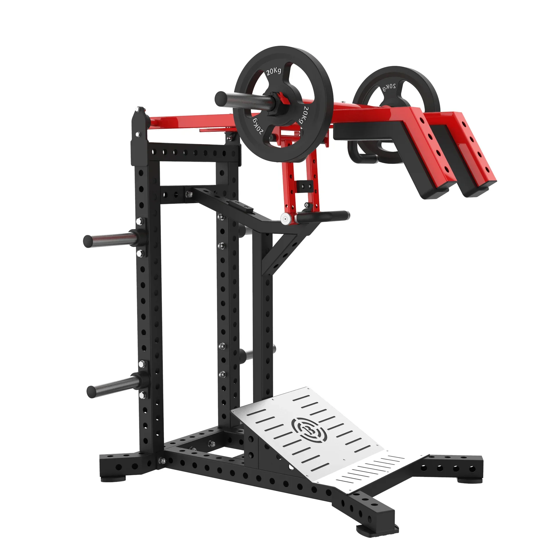 forTOPTONS K166 commercial fitness good Free Training Customized leg press hack squat machine gym equipment