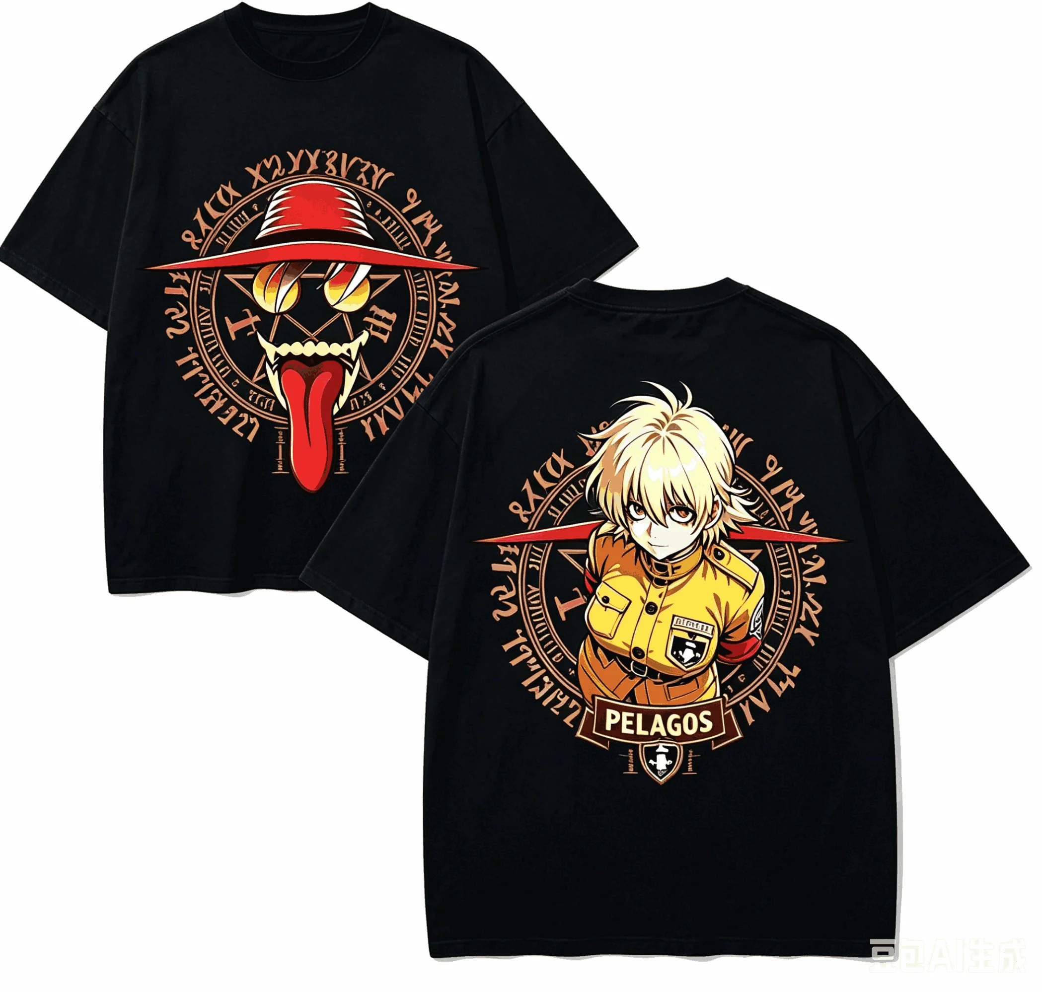 Hellsing Anime Lover T-shirt Harajuku Cotton New Model High Street Fashion Oversized Unisex Comfortable Breathable Classic soft