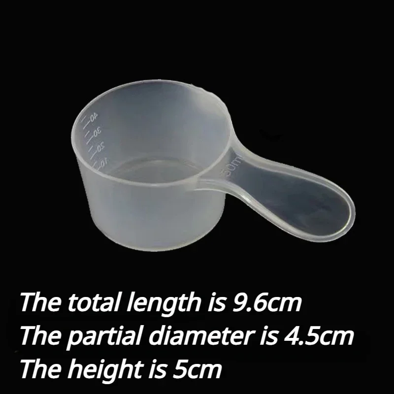 20/25/30g50/60ml Milk Powder Plastic Spoon with ML Graduated Kitchen Baking Measuring Spoon