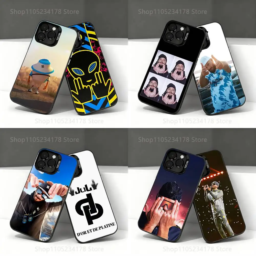 

SINGER J-jul Rapper Phone Case For iPhone 17,16,15,14,13,12,11,Pro,Max,Plus,E,Air,Mini Black IMD Cover