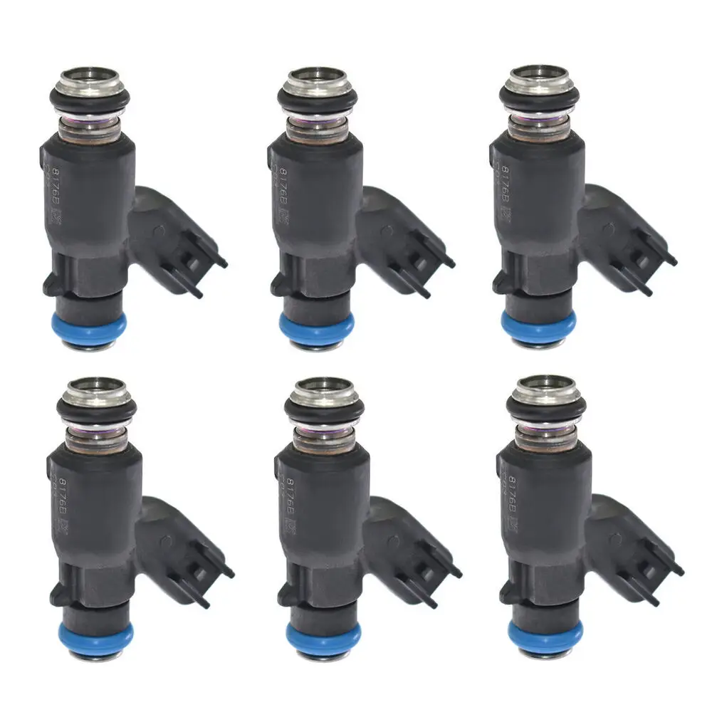 

Set of 6 Fuel Injectors For 2006-2010 Chevrolet Impala 3.5L, 3.9L V6 2009 2008