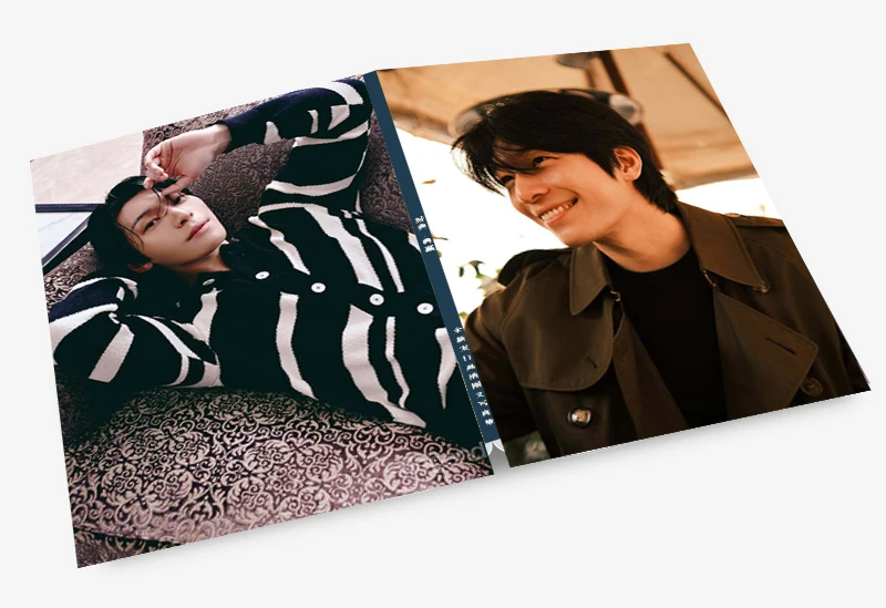Series1 Ha-joon Wi Ha Jun Wi Ha-Jun Photobook Set With Photo Lomo Card Mini Card Sticker Calendar Picturebook Photo Album