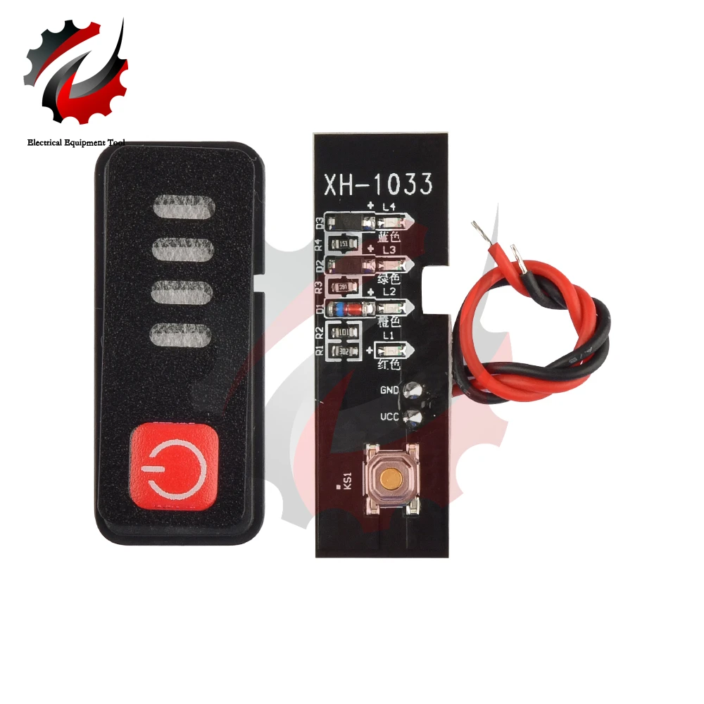 5S 18V 21V Electric Drill Screwdriver Battery Capacity Indicator LED Display For 18650 Batteries Lithium Battery Display