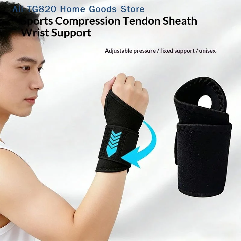 [W] 1/2Pcs Adjustable Wrist Brace Perfect For Support Wrap Strap Hand Carpal Tunnel Brace Fitness Suitable Both Right Left Hand