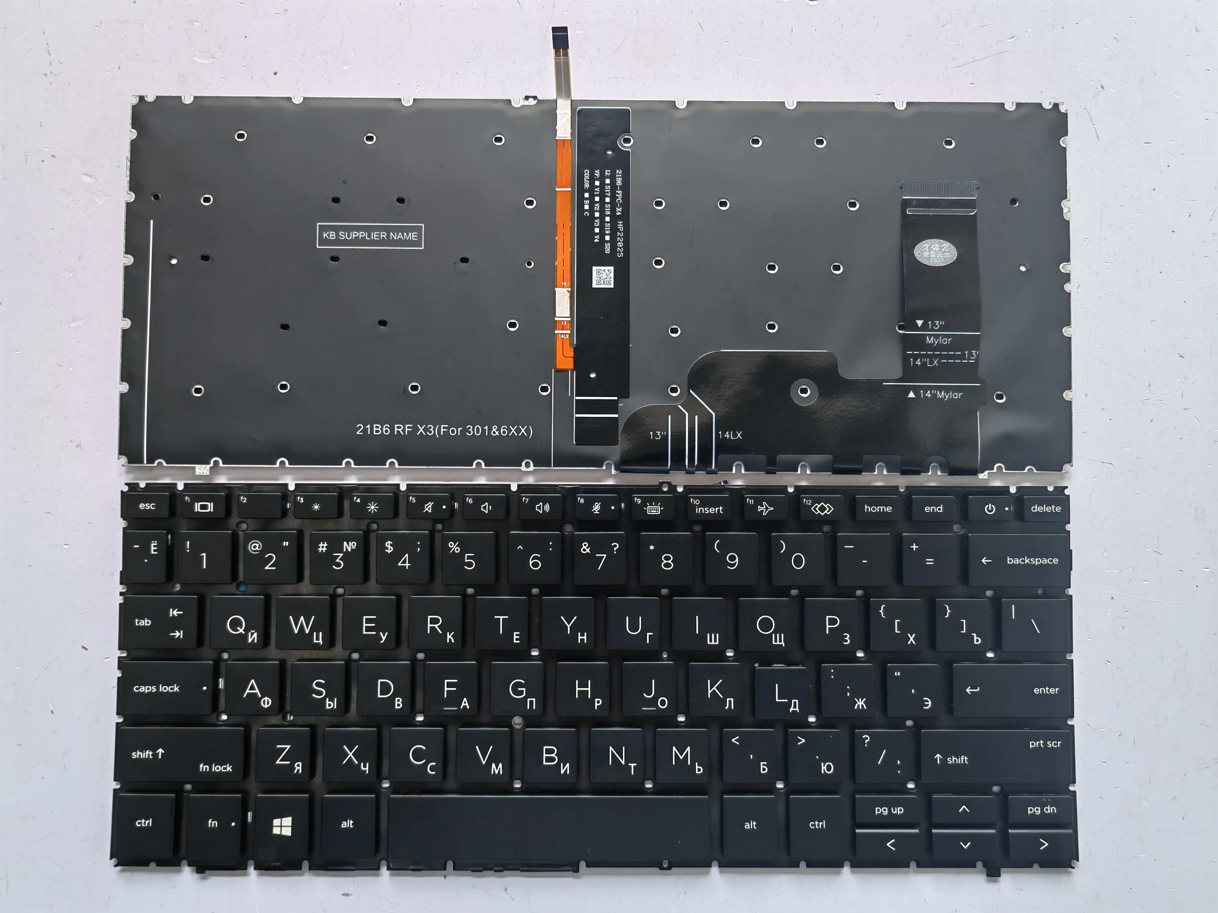 

RU Layout for HP ProBook 440 G10 445 G8 440 G9 445 G9 440 G8 445 G10 Laptop Keyboard