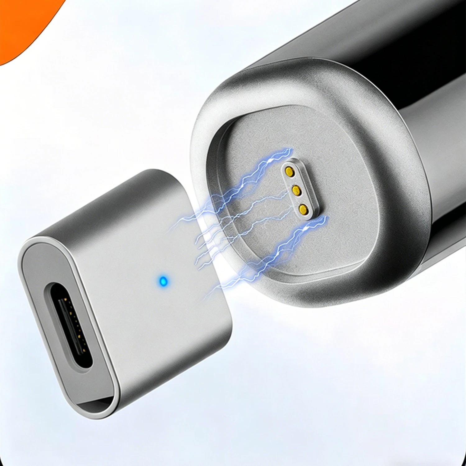 Magnetic Charging Adapter for Laifen Electric Toothbrush USB Type C/8Pin Female Fast Charger Converter Durable Aluminum Shell
