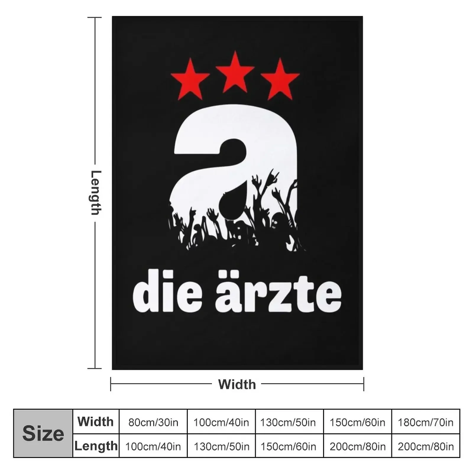 Die A?rzte Throw Blanket Sofa Throw blankets ands Blankets For Bed Blankets