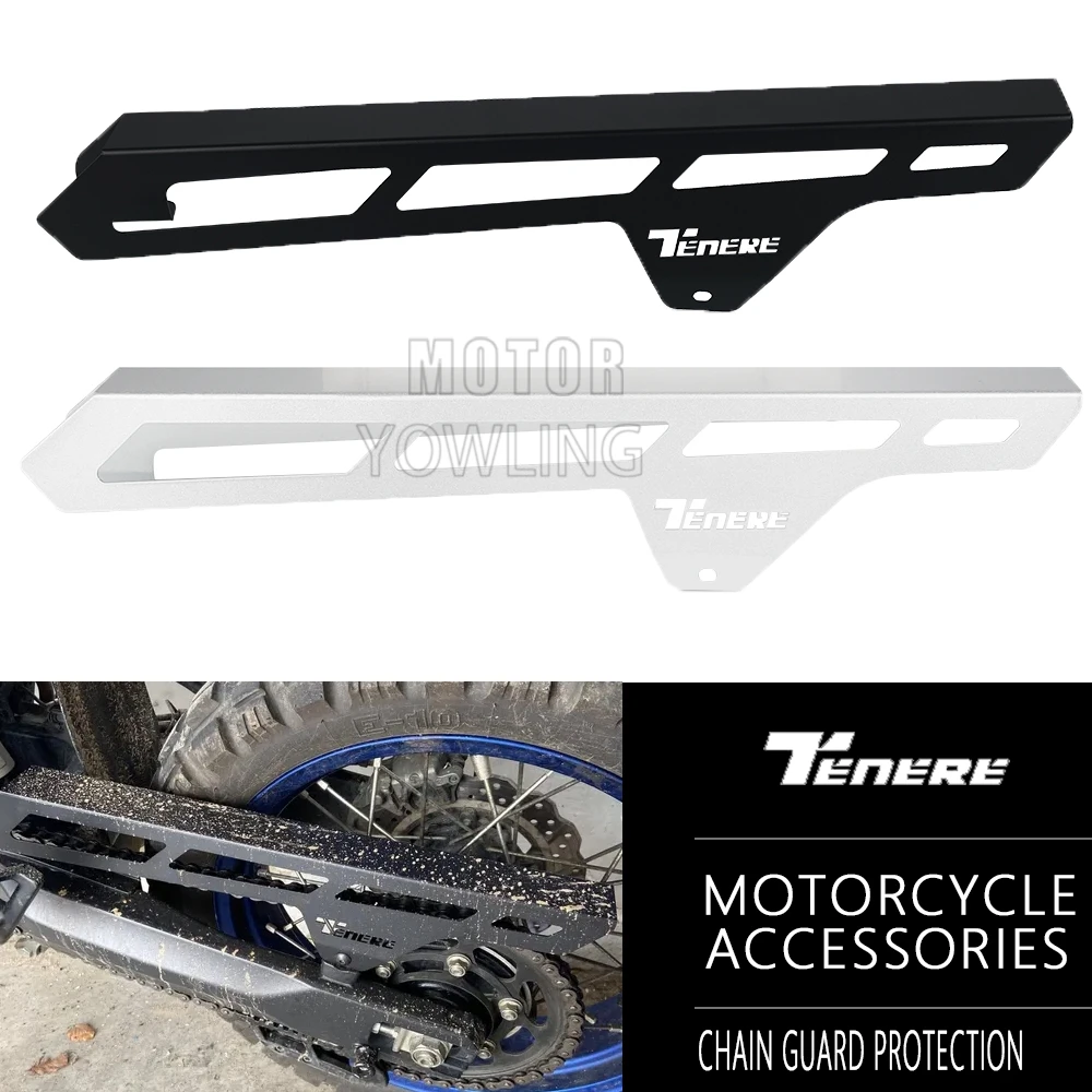 Motorrad Zubehör Gürtel Schutz Abdeckung Schutz Für Yamaha Tenere 700 Tenere700 T7 2019-2025 2026 CNC Kette Dekorative schutz