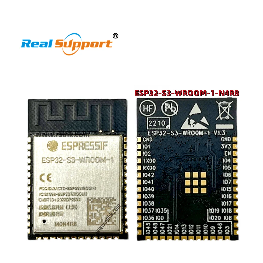 ESP32-S3 ESP32-S3-WROOM-1-N4R8 WiFi Blueteeth Ultra-Low Power Consumption Module with FCC KCC CE TELEC Certification