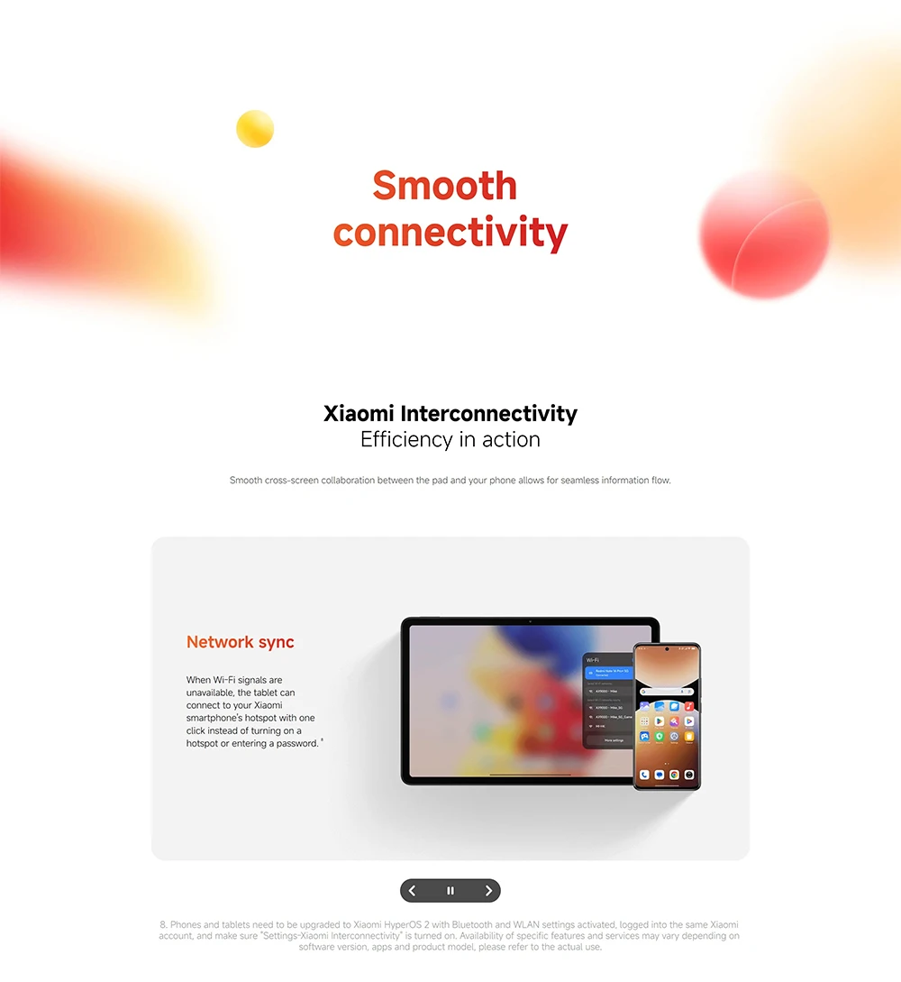 Global Version Xiaomi Redmi Pad 2 Pro 5G 12000mAh Battery 12.1" 2.5K Crystal-Clear Display 8GB 256GB Flexible 5G Connectivity 5G+eSIM Xiaomi HyperOS