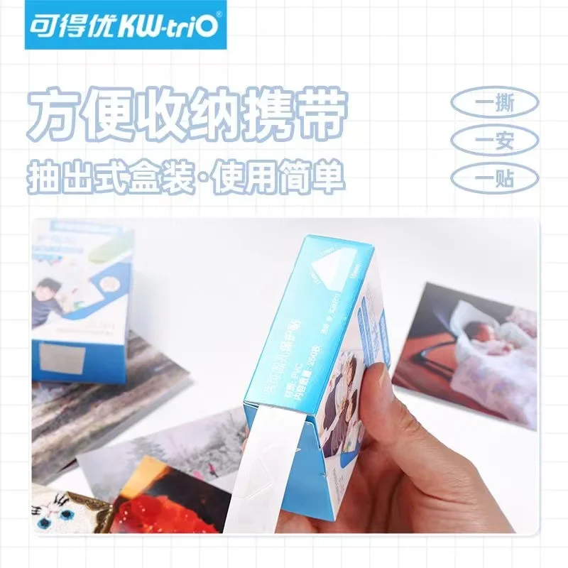 250pcs Transparent Self Adhesive Corner Scrapbook Handmade DIY Scrapbooking Photo Albums Corner Sticker Direct Pumping Frame Dec