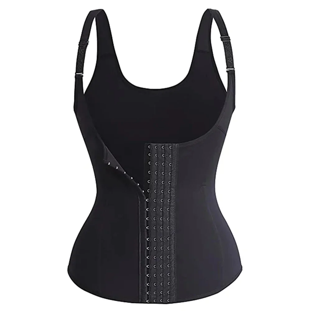 Women Shapewear Underbust Corset Body Shaper Latex Waist Trainer Steel Boned Corset Vest Waist Trainer Girdle Sport Workout