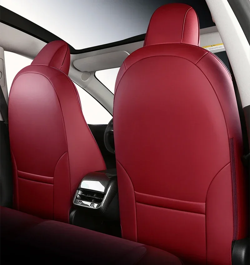 

Highland for 2024 Tesla Model 3 Custom Fit Car Seat Cover Full Covered High Quality Suede Cushion Accessories