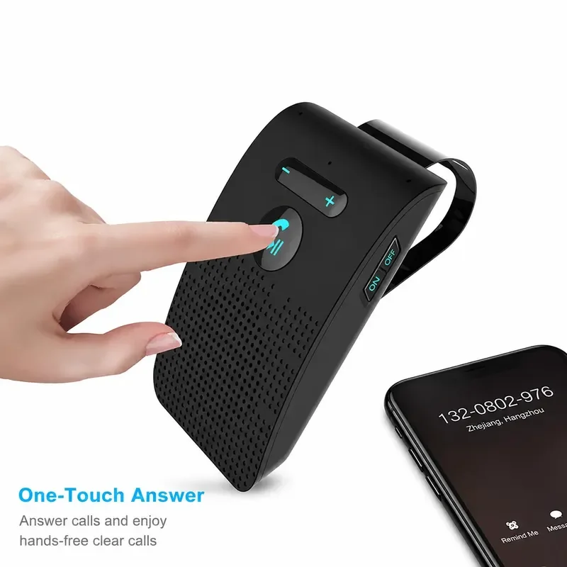 Car Bluetooth MP3 Speaker Hands-Free Phone System
