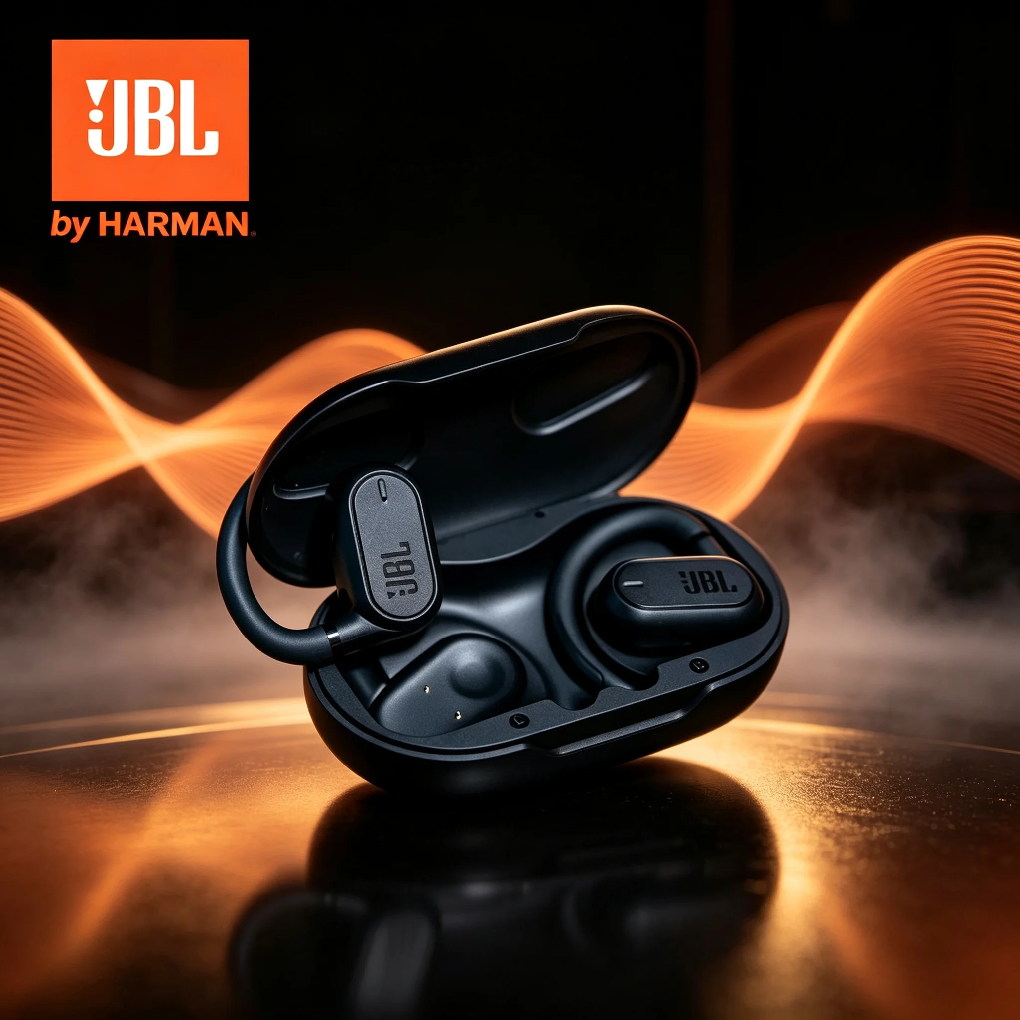 JBL Soundgear sense open wireless Bluetooth sports running headphones are comfortable
