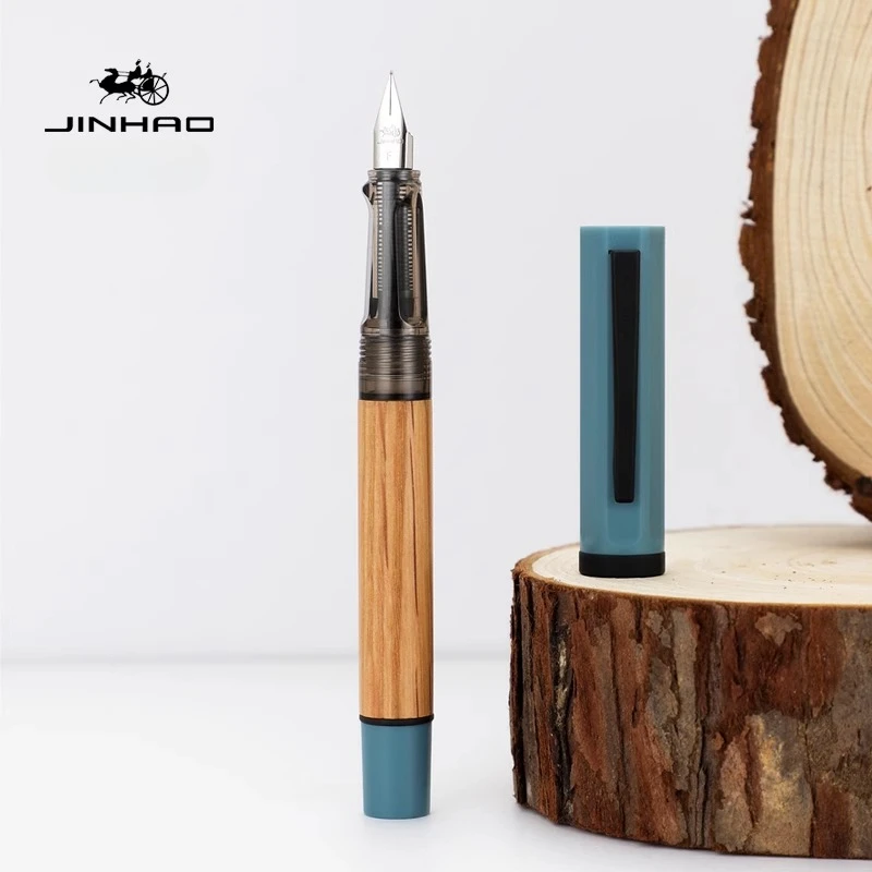 

1 шт. JINHAO 58 деревянная авторучка Роскошное перо F/EF ручка с чернилами для письма элегантные ручки с чернилами для каллиграфии офисные школьные принадлежности канцелярские принадлежности