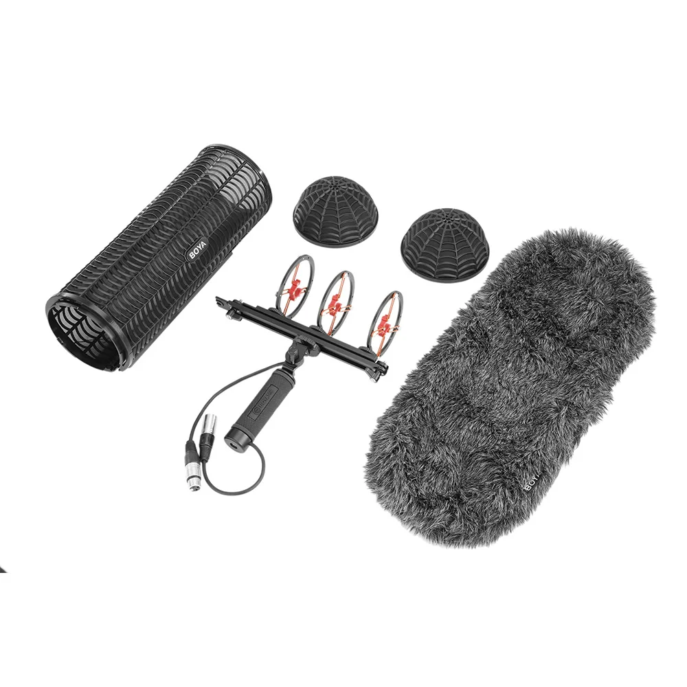 BOYA BY-WS1000 Professional Shotgun Condenser Microphone for Camera Video Studio Recording Studio Mic