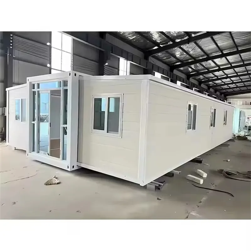 40 Ft 20ft Opvouwbaar Uitbreidbaar Containerhuis 3 Slaapkamer Prefabricage Opvouwbaar Tiny House Modulair Huis Uitbreidbaar Containerhuis