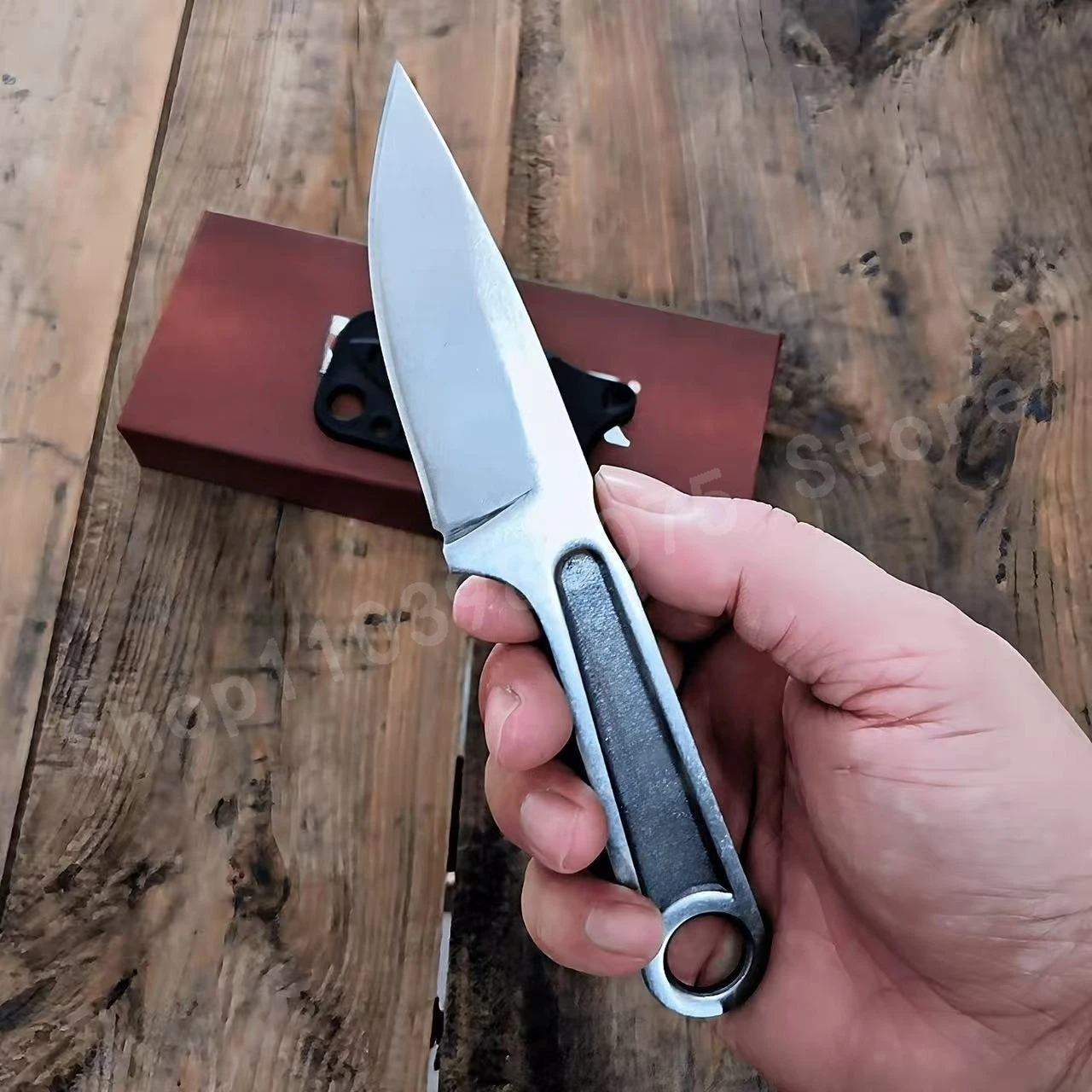 KB 1119 وجع صغير مستقيم سكين تكتيكات التخييم في الهواء الطلق الدفاع عن النفس سكين صيد أداة متعددة بقاء استكشاف سكين