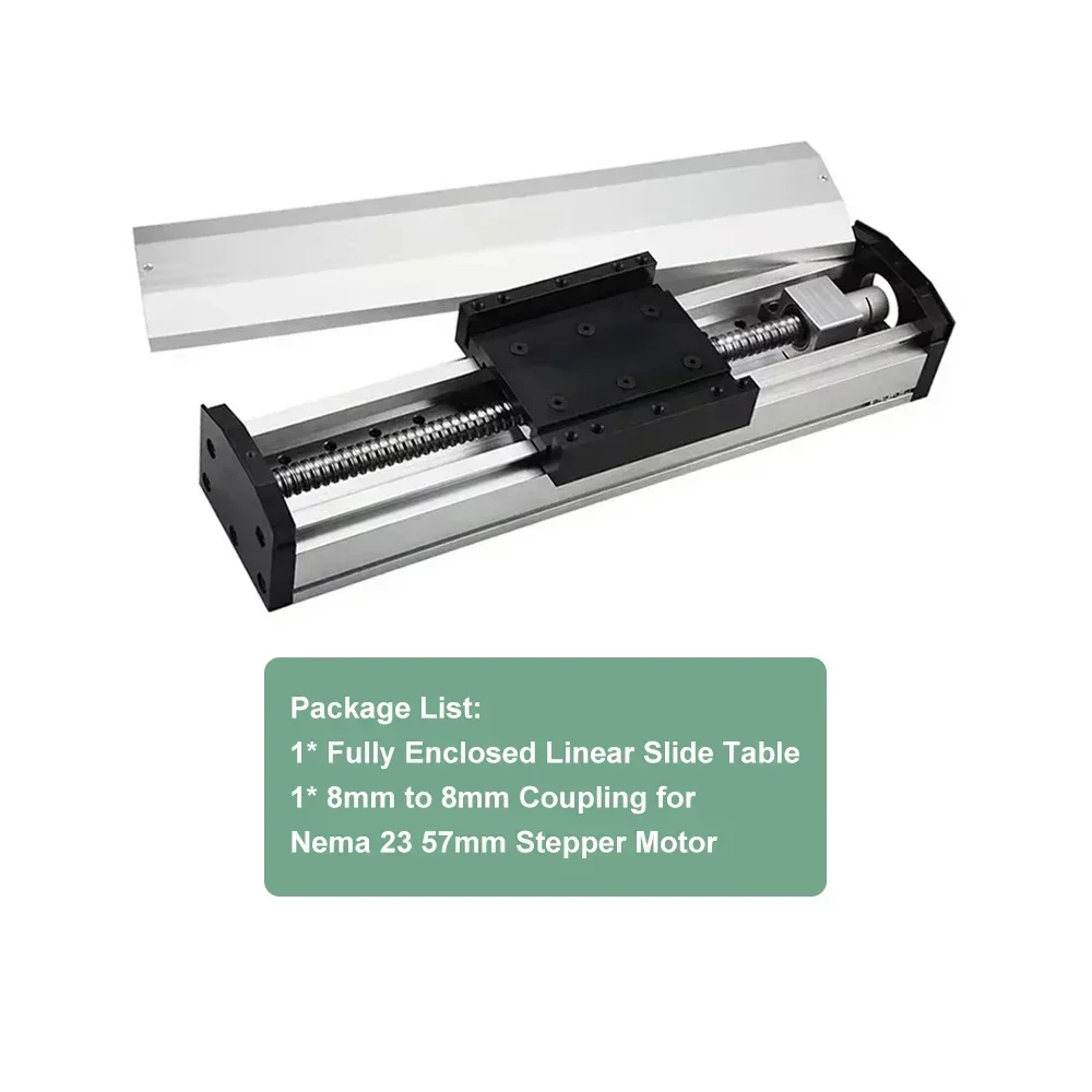 YUN DUAN Linear Guide Motor Drive Set 90mm Ball Screw 7
