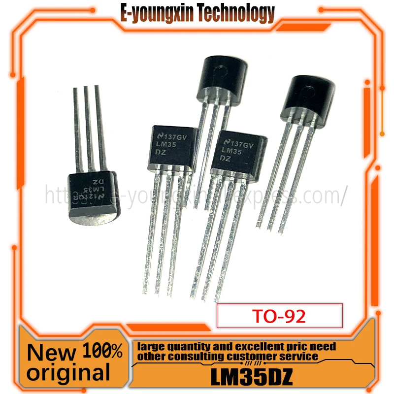 50pcs-200pcs/lot! LM35DZ LM35 TO-92-3 35DZ TO92 Transistor