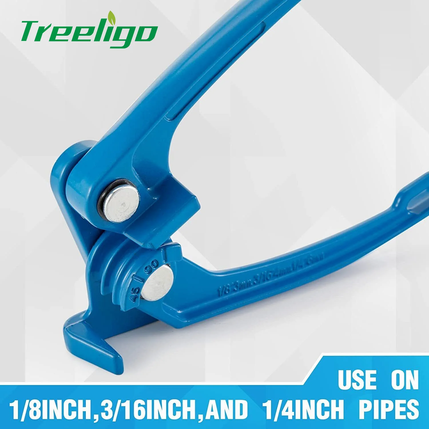 Treeligo Copper Tube Bender Tool 1/8 3/16 1/4\