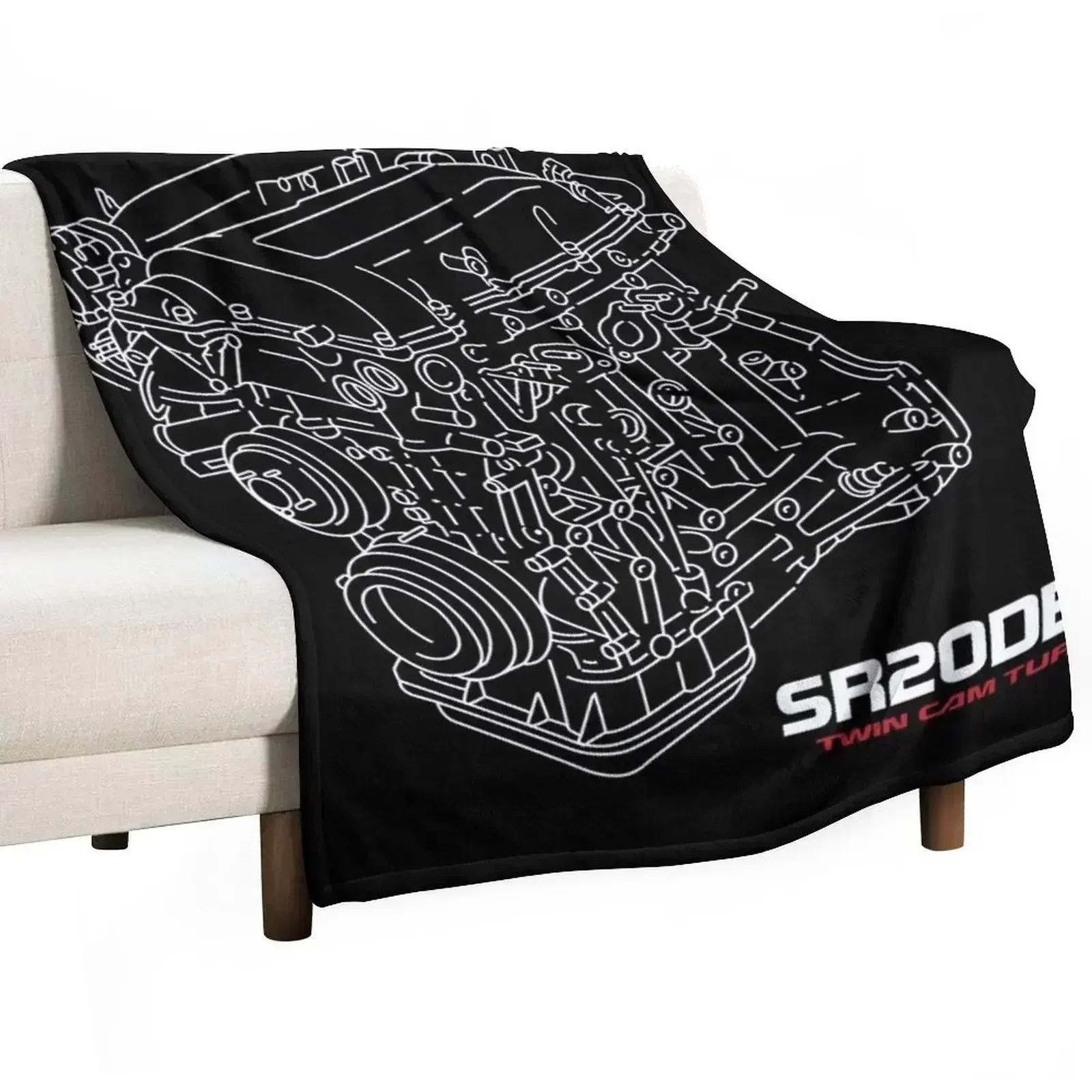 

SR20DET Throw Blanket Weighted Decorative Sofas Blankets