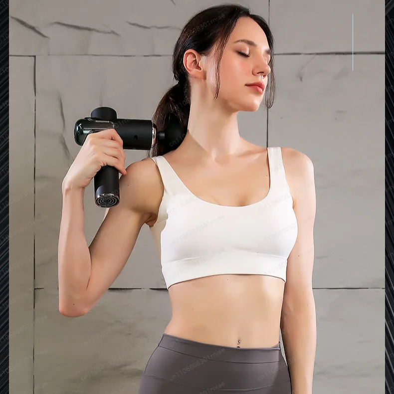 Portable Cordless Rechargeable Body Vibration Massager Deep Tissue Muscle Handheld  Gun