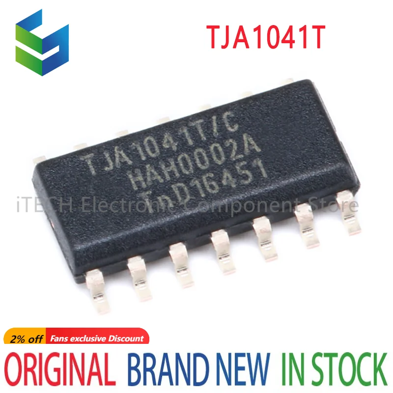 5PCS/LOT 100% New TJA1041 TJA1041T TJA1041AT SOP14 Chipset