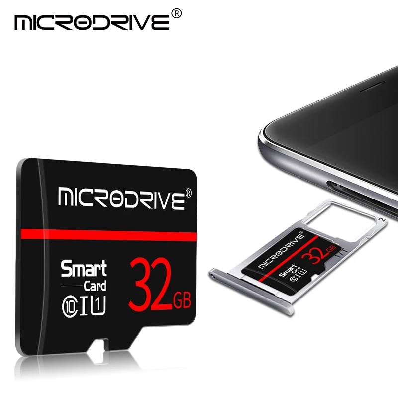 Micro TF/SD Card 256GB 128GB 64GB 32GB 16GB 8GB Memory Card A1 Class 10 UHS-1 TF Flash Card for Samrtphone/PC