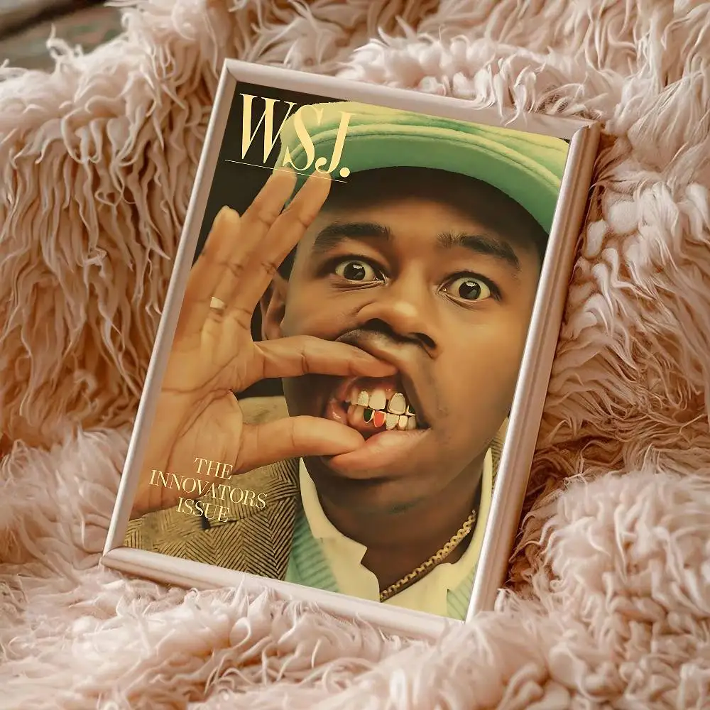 مغني الراب T-Tyler الخالق Chromakopia الفيلم الكلاسيكي الملصقات خمر غرفة بار مقهى ديكور الشمال ديكور المنزل