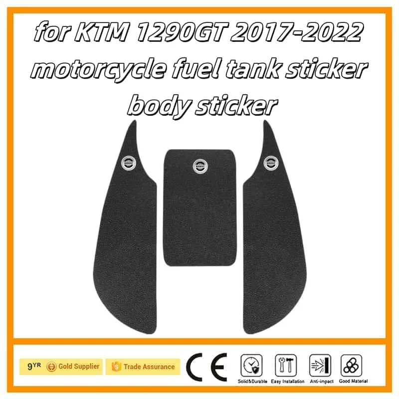 

Motorcycle Sticker Tank Non Slip Tank Traction Side Pad Protective Decal for KTM 1290GT 2017-2022