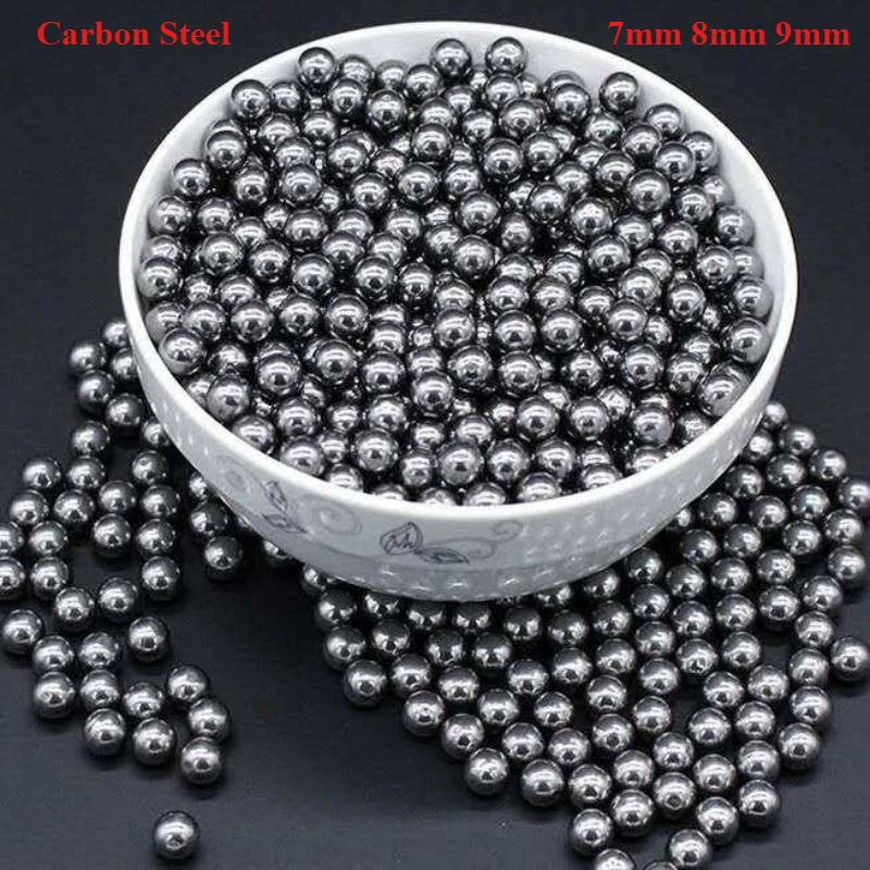 

1kg/lot or1.5kg/lot 7mm 8mm 9mm Solid Carbon Steel Balls Bearing High Precision Balls for DIY Craft Marble Run Game Replacement