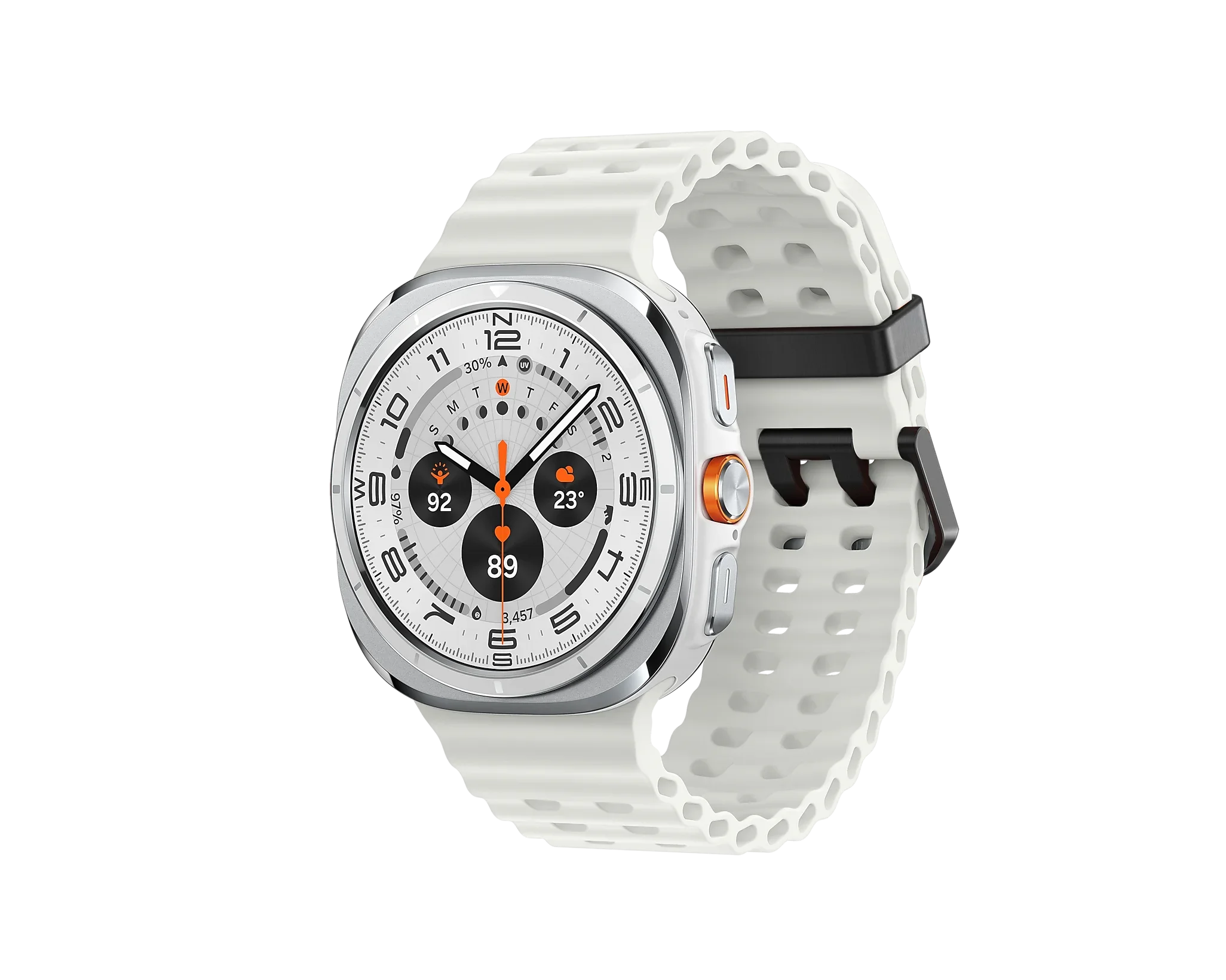 Oficjalny pasek Website do zegarka Samsung Galaxy Ultra zamienna gumowa opaska na nadgarstek bransoletka samsung galaxy watch 7 Ultra 47mm
