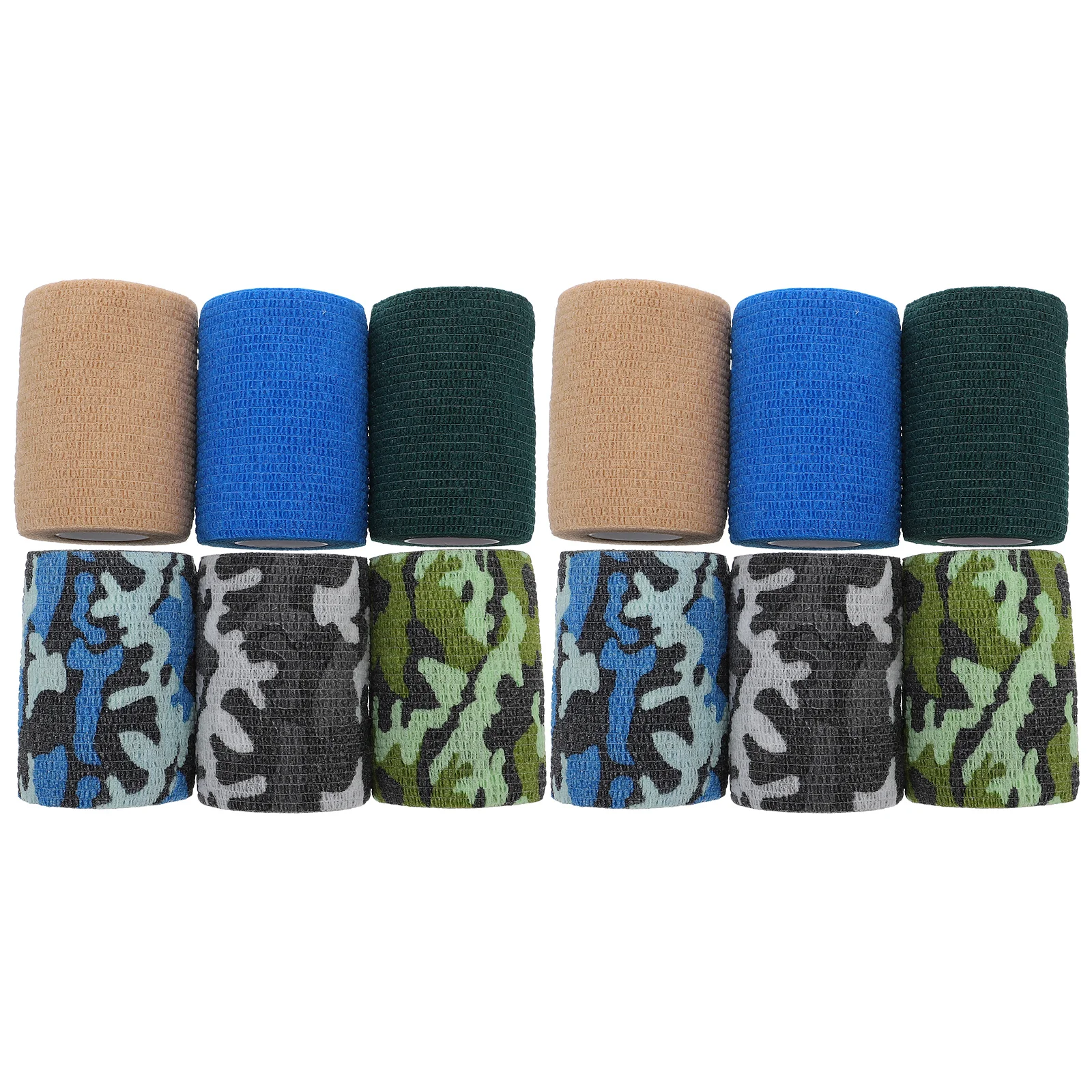 12 قطعة ذاتية اللصق مطاطا إصبع يلتف غير المنسوجة النسيج الرياضة فنجر الضمادات في الهواء الطلق الشريط مطاطا دعم لاصق #4