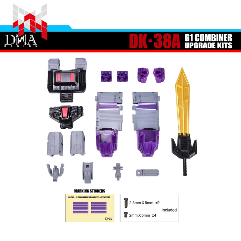 Transformatiespeelgoed DNA DK-38A Japanse versie van de evolutie van de wereld G1 Feitianhu Accessoires Figuurmodel Speelgoed