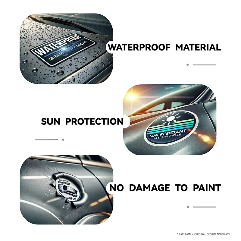 BLKUOPAR Thrashin Supply OG Logo Car Stickers Waterproof Holographic Occlusion Scratch Laser Decal Car Windshield Decoration - Image 4