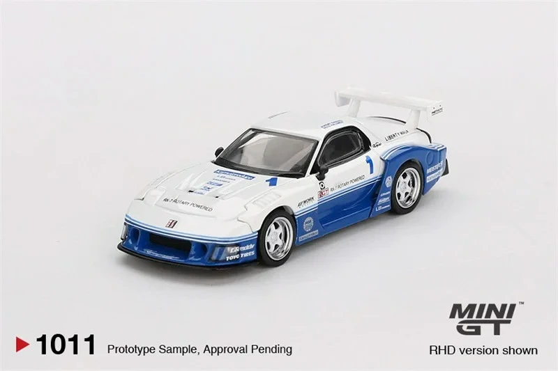 نموذج سيارة MINI GT 1:64 RX-7 / Impreza WRC98 / 750S / S680 / AZ-1 / F1 GTR Diecast Collector's