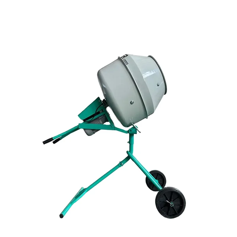 Mezclador de yeso con pulverizador para pared de mortero con mango de hormigón, tambor de Sicoma, mezcla húmeda, máquina mezcladora de cemento para maletas de hormigón proyectado