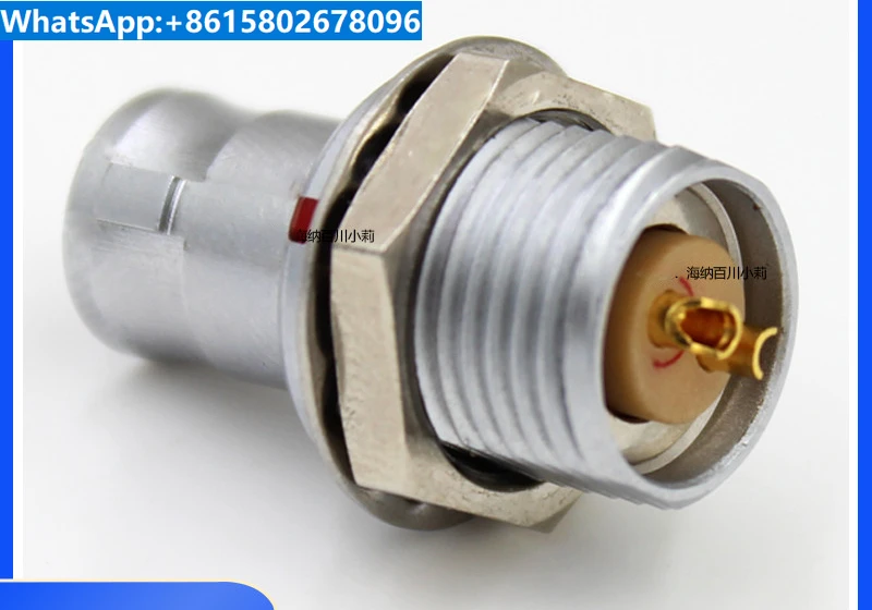 Zhihang Precision Connector L Insert Thread Fixed Plug FAG 2B Straight Short Joint Short Plug