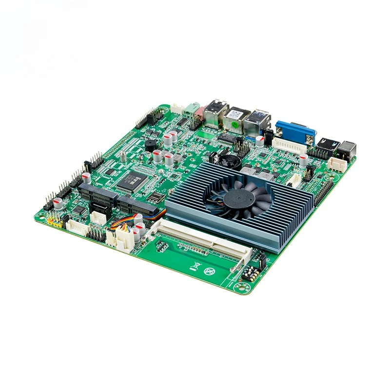 Main Board 45U Single Network 2 String Mini ITX Dual EDP/LVDS All-in-one Industrial Computer