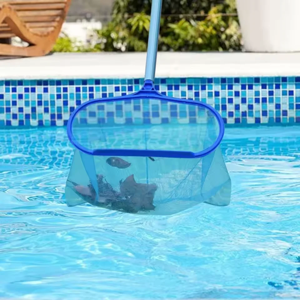 1PCS Garbage Swimming Pool Tool Deep Water Leaf Picker Cleaning Equipment Fishing Net