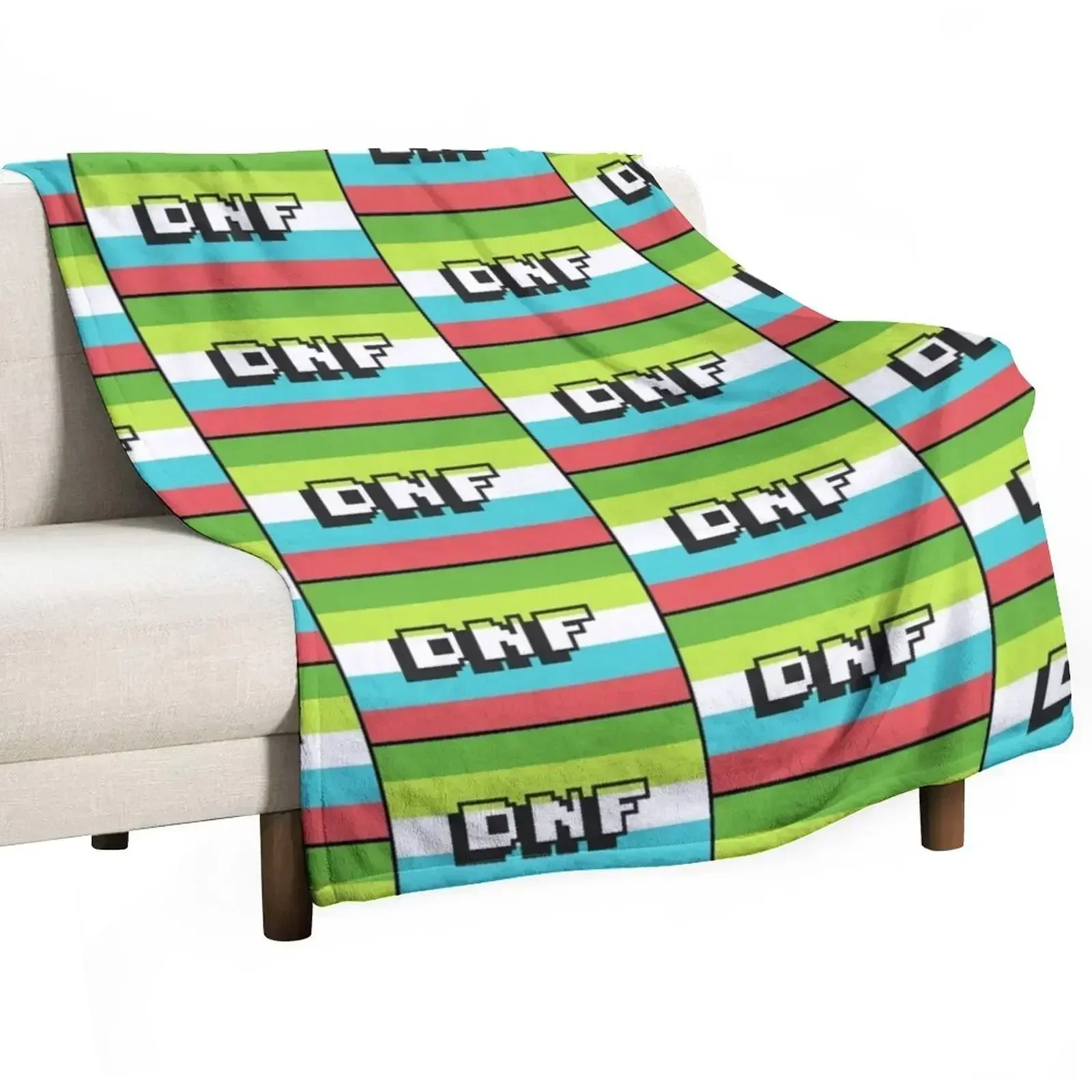 Dnf flag Throw Blanket Sofas Softest Bed linens Fashion Sofas Blankets