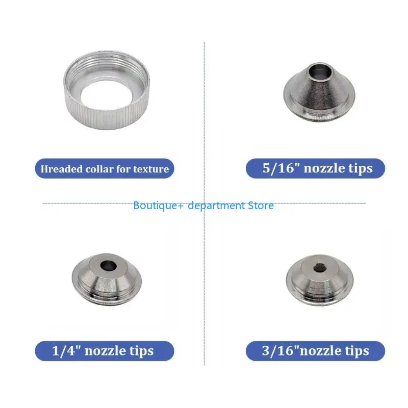 E1PD For Wal-Board Texture Hoppers Guns Texture Sprayer Orifice Tip Set