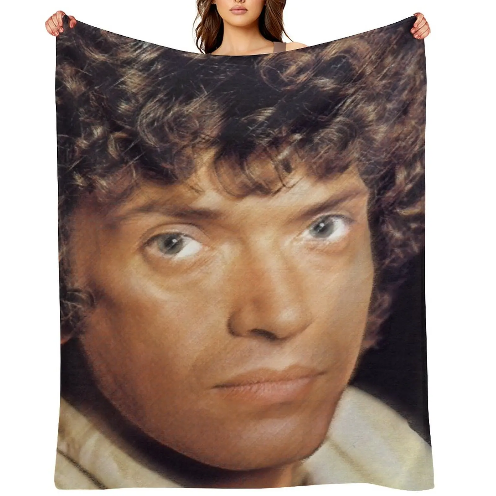

Martin Shaw (Ray Doyle) Throw Blanket Vintage Flannel heavy to sleep Baby Blankets