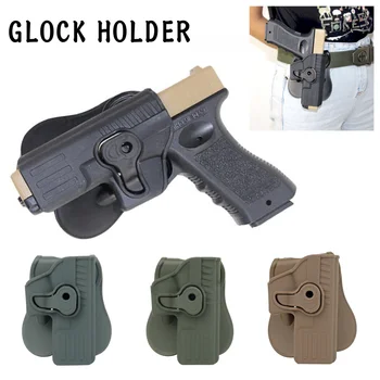 Links/Rechts Glock Holster Case Gun Holster voor Glock 17 19 22 26 31 Pistool Holsters Airsoft jacht Case