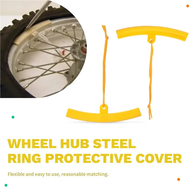

Wheel Changing Tool, 6Pcs Tire Changer Guard Rim Protector Tire Wheel Changing Rim Saver For Car Motorcycle Bike