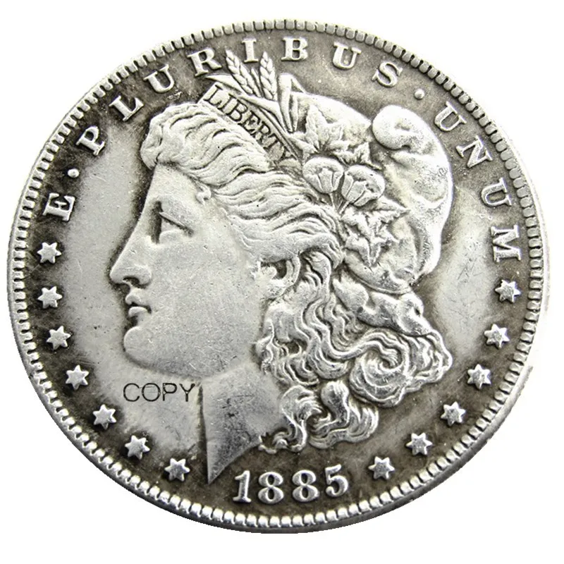 

US 1885-CC Morgan Dollar Silver Plated Copy Coin