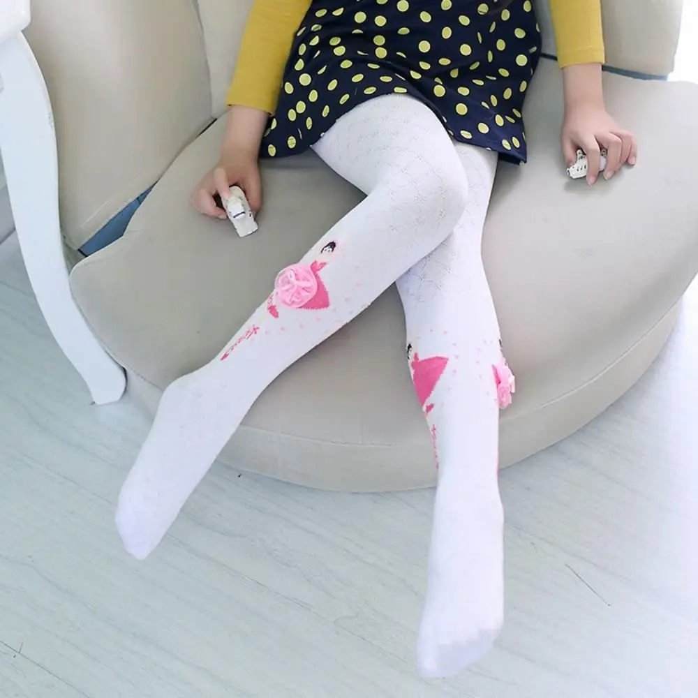 

Fashion Soft Cotton Girls Tights Cute Knitted Fabric Knitted Tights Spring/Autumn Style Princess Stockings Girl